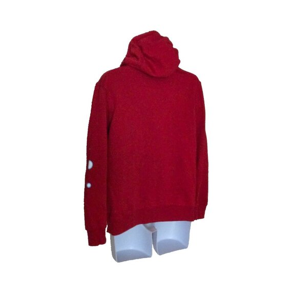 Nickelodeon Spongebob Squarepants Christmas Red Hoodie Size Medium Unisex - Picture 5 of 7